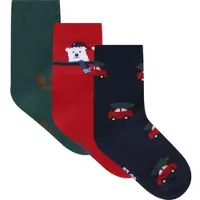 Minymo 3-Pack Socks parisian night (7021) 31\\34
