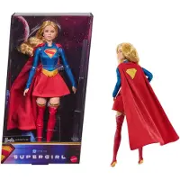Barbie Signature DC Supergirl-Modepuppe, Superheldenkostüm mit Cape, Modepuppe, Weiblich, 6 Jahr(e), Junge/Mädchen, 330 mm, Mehrfarbig