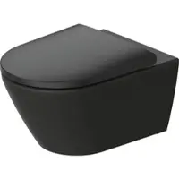 Duravit D-Neo Wand-Tiefspül-WC 257709AD00 37x54cm, 4,5 l, Rimless, anthrazit matt