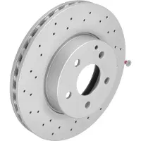 Ate Bremsscheibe 24012801001 Gelocht 295mm 28mm für MERCEDES-BENZ