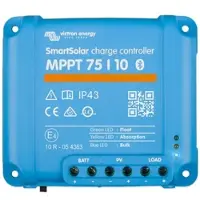 Victron Energy Victron Solar Laderegler | Smart Solar | MPPT 75/10 | 12/24V | 0 % MwSt. (gem. § 12 Abs. 3 UStG)