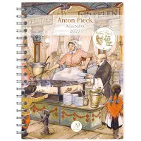 Comello Anton Pieck Schreibtischagenda 2027 Poffertjes und Waffeln