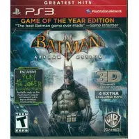 Batman Arkham Asylum "Game of the Year Edition"