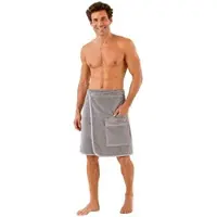 Morgenstern Herren Kilt Noah 52x146 cm | terra - grau