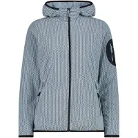 CMP Damen Unlimitech Outdoor Jacke mit Kapuze blau 42