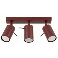 Sollux SL.2161 Deckenleuchte RING 3 burgund