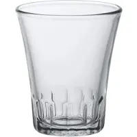 Duralex 1002AC04C0111 Amalfi Kaffeeglas, Teeglas, 90ml, Glas, transparent, 4 Stück