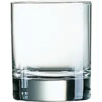 Arcoroc ISLANDE Whiskybecher - 20 cl - (Ø 7 x 8,3 cm) - ungeeicht, 6er Set