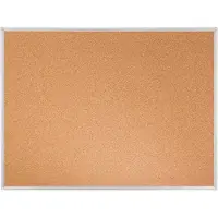Franken Stellwandtafel ECO beidseitig, Kork/Kork, Aluminiumrahmen, 1200x900 mm