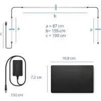 Philips HDMI 2.0 Sync box kit 75"-85" EU