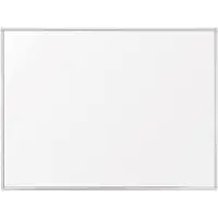 Franken Stellwandtafel ECO beidseitig Schreibtafel, Aluminiumrahmen, 1200x300 mm