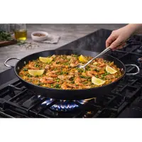 Alpina Spanische Paella-Pfanne - Kochpfanne 39,5cm - Antihaftbeschichtung - PFAS-frei - leicht - geräumig - ideal für Paella und große Gerichte