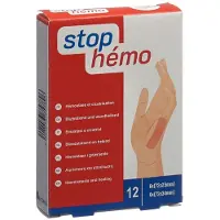 STOP HEMO Pflaster hämostat steril ass 12 Stk St