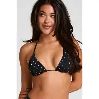 Hunkemoller Bardolino Triangel Bikini Oberteil Schwarz