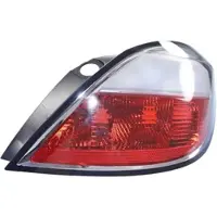 BESTPRICE Heckleuchte rot, Blinker weiß, ohne Lampenträger [Hersteller-Nr. 31477315] für Opel