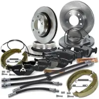 BESTPRICE Komplettset Bremsscheiben+Bremsbeläge Vorne+Hinten [Hersteller-Nr. 10603979] für BMW