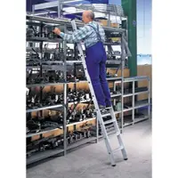 Euroline Premium 30182 Alu-Regalleiter mit 12 Stufen