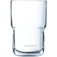 Arcoroc LOG Trinkglas - 32 cl - (Ø 7 x 12 cm) - ungeeicht, 6er Set