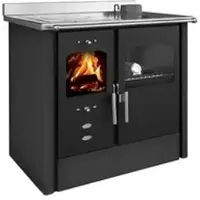 Euroteplo BRUNO | Küchenofen Bruno Luba | anthrazit | 8,4 kW