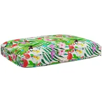 vidaXL Kissen Floral Mehrfarbig 120 x 80 x 12 cm Oxford-Stoff