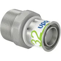 Uponor S-Press PLUS preskobling muffe/nippel 32 mm x 114