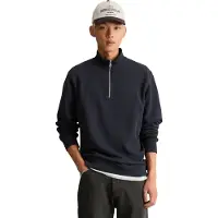 Marc o'polo Marc OPolo DENIM Sweatshirt, Troyer aus reiner Bio-Baumwolle