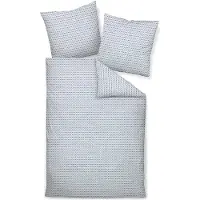Janine Edelflanell Bettwäsche Chinchilla S 78071 135x200 cm + 80x80 cm salbeigrün