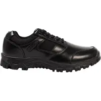 Giorgio Armani - Logo Schuhe für Herren, Leder (Schwarz)