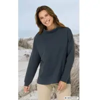 DW-Shop Baumwoll-Shirt in rauchblau in Größe 44/46 von , Rauchblau, 44/46