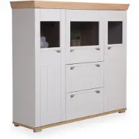 Wohn-Concept Country-L Highboard Artisan Eiche Kaschmir