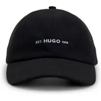 HUGO Shallow-Fit Cap aus angerautem Flanell mit Logo-Stickerei Grösse ONESI