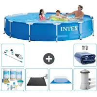 Intex Frame Pool Rund - 366x76 cm - 7-teilig S20439