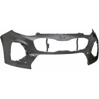 Diederichs Stoßstange Stoßfänger für KIA Sportage (QL, QLE) Glatt Schwarz 6523951