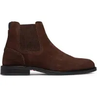 Tommy Hilfiger Herren Corporate Dressy Suede Chelsea Fm0fm05953 Niedrige Stiefel