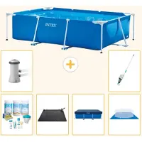 Intex Rechteckiger Frame Pool - 300x200x75 cm - 7-teilig S21121
