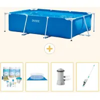 Intex Rechteckiger Frame Pool - 300x200x75 cm - 5-teilig S20839