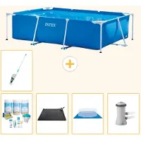 Intex Rechteckiger Frame Pool - 300x200x75 cm - 6-teilig S20835
