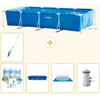 Intex Rechteckiger Frame Pool - 450x220x84 cm - 6-teilig S20067