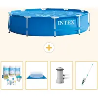 Intex Frame Pool Rund - 366x76 cm - 5-teilig S21009
