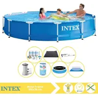 Intex Frame Pool Rund - 366x76 cm - 8-teilig S31598