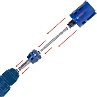 Bosch Zentrierbohrer für EXPERT Power Change Plus, HSS-Co, Ø7.15 x 60 x 105 mm