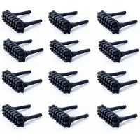 TAUOH 12 Stück Silikonbürsten für H2S, Düsenreiniger für Hotends, Düsenreiniger für 3D-Druckerzubehör