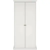 Ebuy24 Venedig Kleiderschrank 2 Türen weiß.