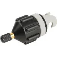 Tlily -Paddel-LuftdüSe Kajak-Luftventiladapter -Board-Pumpe Aufblasbarer Adapter Pumpe Air Inflator Connector Tool (Schwarz)
