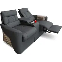 Sofa Dreams Kinosessel Relax aus Stoff, 1.9 m breit, 0.94 m hoch, elektrische Relaxfunktion, kühlende Becherhalter, USB & Induktionsladung