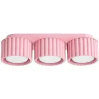 Sollux SL.2638 Deckenleuchte AURA 3 rosa Gx53