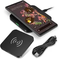 NAmobile Qi Wireless Ladegerät für Google Pixel 10 9a 9 8a 8 /Pro XL Fold 15W Ladestation