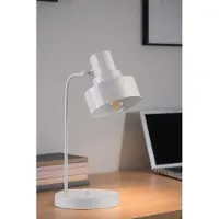 Opviq , Hochwertige Tischlampe (Elterncode) - Weiß, Metall, 41 cm, IP20