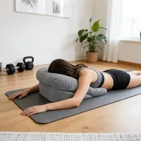 Markenlos Gesichtskissen zum Zurücklehnen und Sitzen im Schlafzimmer, im Bett, auf dem Sofa oder im Liegesessel