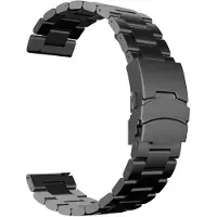 StarTech.com Smartwatch-Armband - Watch 2 Pro - Edelstahl - Metallschließe - Kompatibel mit Solar Plus RT3 - Schwarz